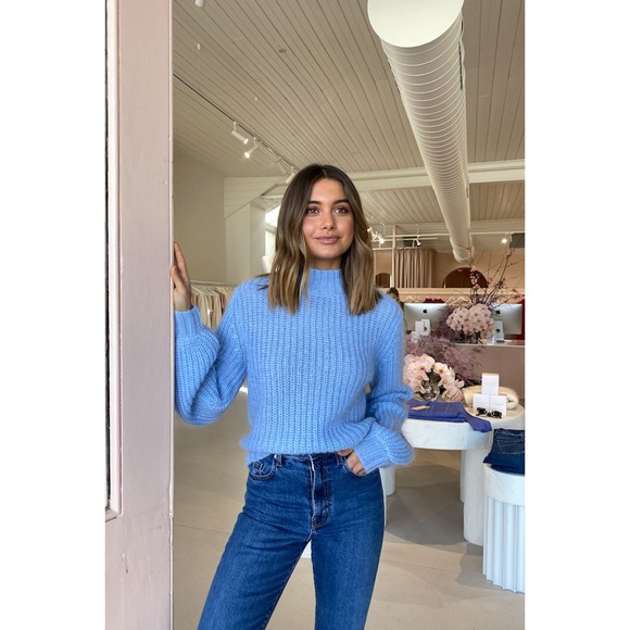 Bec Bridge Baby Knit Jumper Sky Blue 